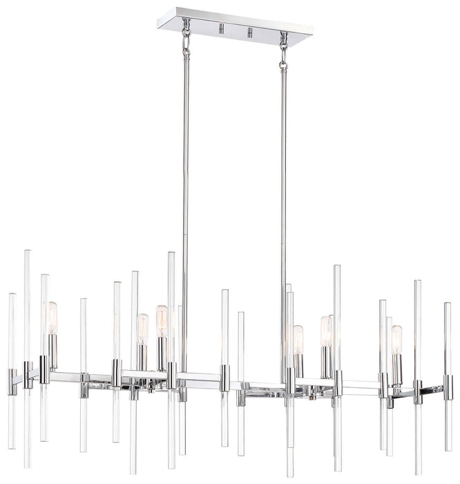 Minka-Lavery 3096-77 Six Light Island Pendant, Chrome