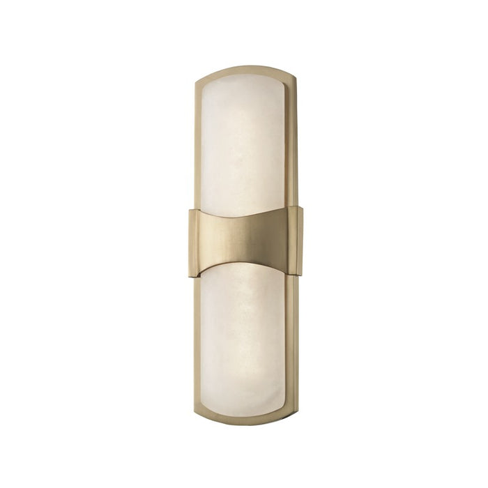 Hudson Valley 3415-AGB LED Wall Sconce, Aged Brass
