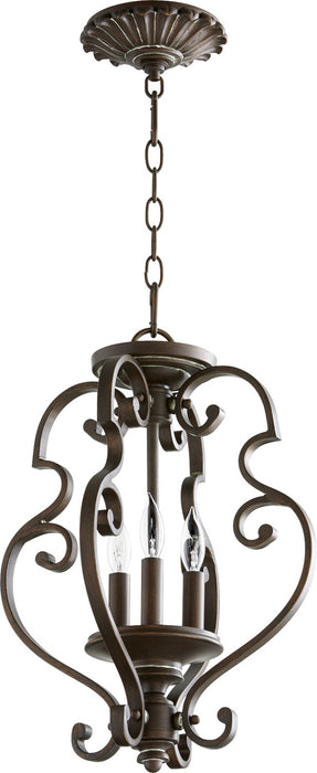 Quorum 2873-13-39 Three Light Dual Mount, Vintage Copper