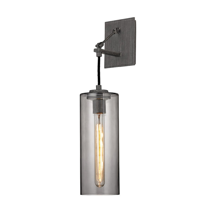 Troy Lighting B5911-GRA One Light Wall Sconce, Graphite