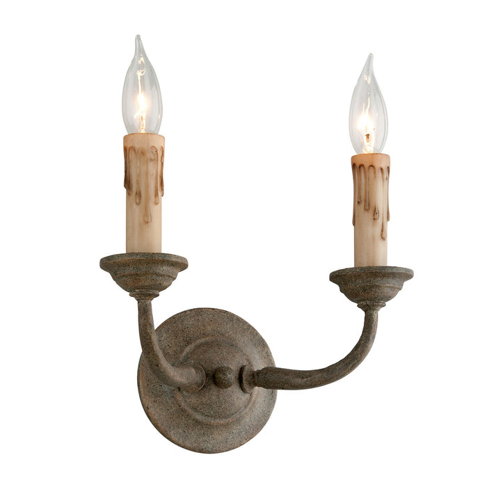 Troy Lighting B6112-EB Two Light Wall Sconce, Earthen Bronze