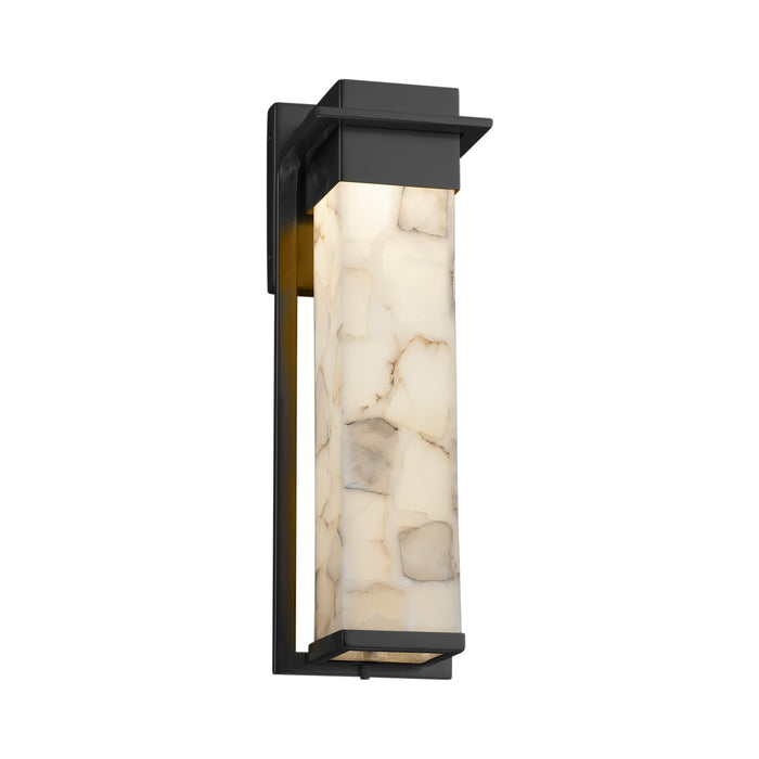 Justice Designs ALR-7544W-MBLK LED Outdoor Wall Sconce, Matte Black