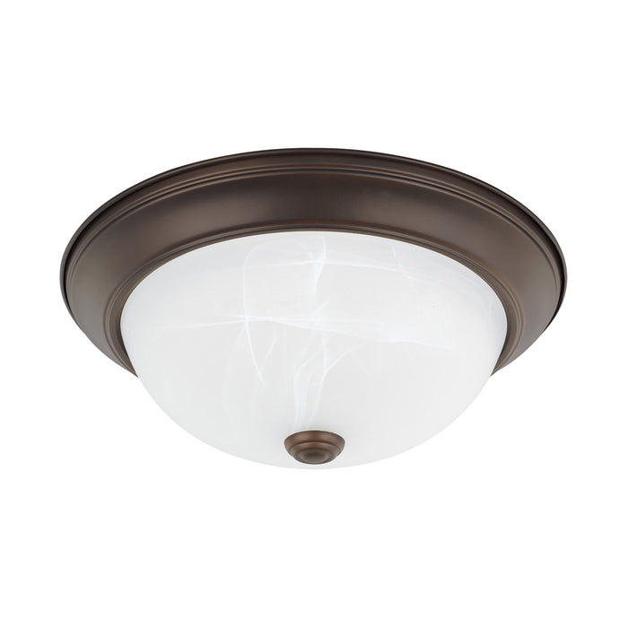 Capital Lighting 219022BZ Two Light Flush Mount, Bronze