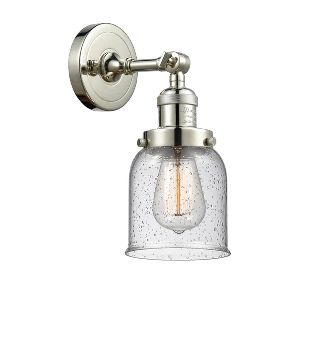 Innovations 203-PN-G54 One Light Wall Sconce, Polished Nickel
