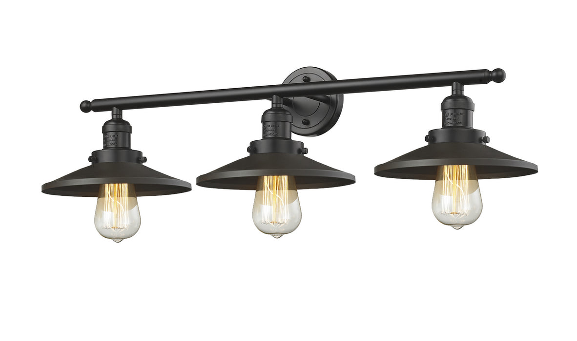 Innovations 205-OB-M5 Three Light Bath Vanity, Oil Rubbed Bronze