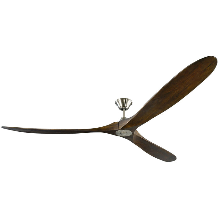 Visual Comfort Fan 3MAVR88BS 88" Ceiling Fan, Brushed Steel