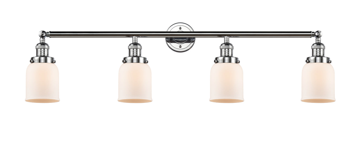 Innovations 215-PC-G51 Four Light Bath Vanity, Polished Chrome