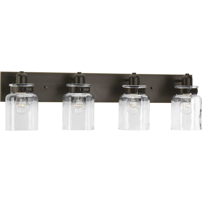 Progress Lighting P300048-020 Four Light Bath, Antique Bronze
