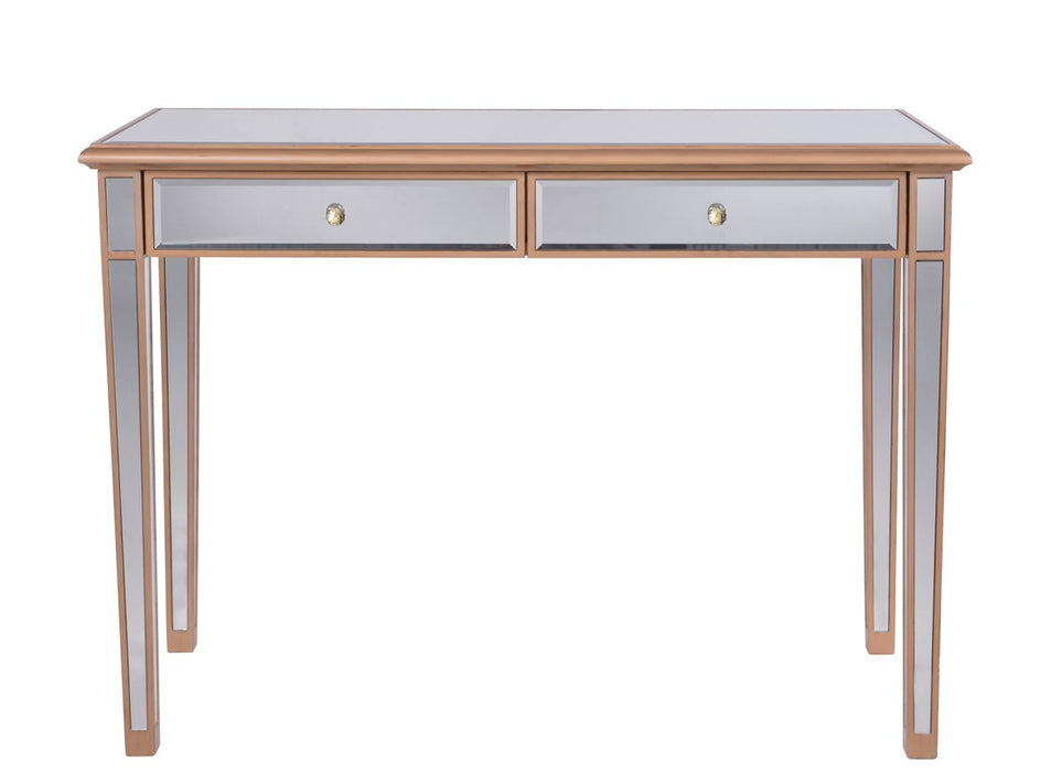 Elegant Lighting MF6-1106G Dressing Table, Hand Rubbed Antique Gold