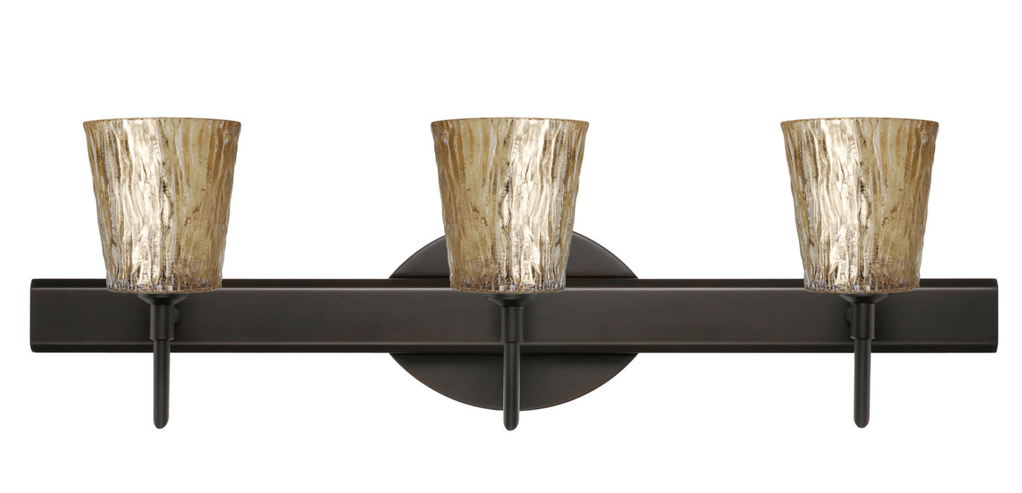 Besa 3SW-5125GF-BR Wall Sconce, Bronze