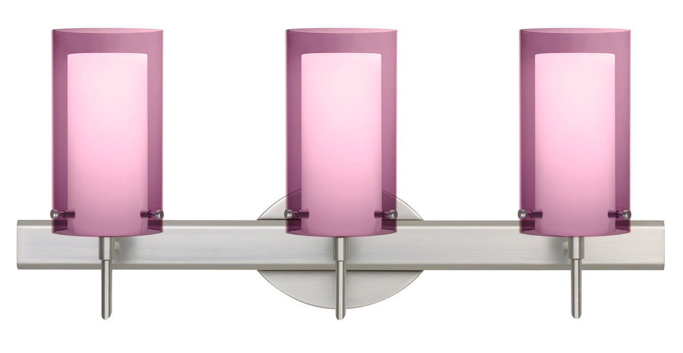 Besa 3SW-A44007-SN Wall Sconce, Satin Nickel