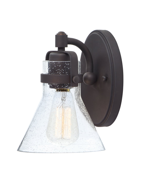 Maxim 26111CDOI One Light Bath Vanity, Oil Rubbed Bronze
