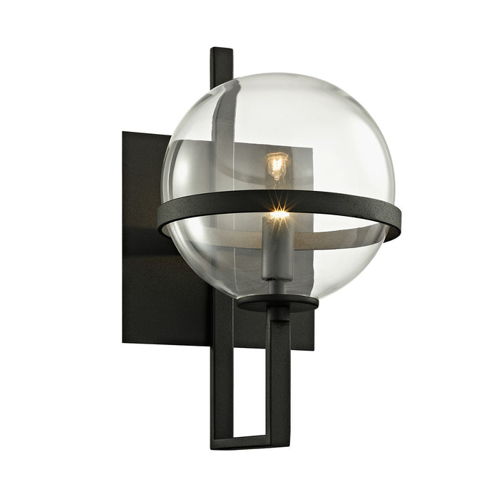 Troy Lighting B6221-TBK One Light Wall Sconce, Textured Black