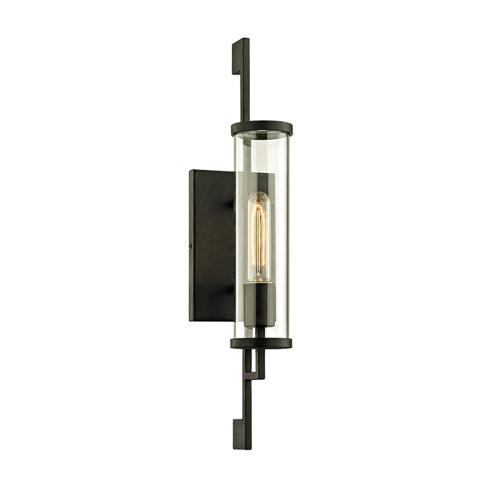 Troy Lighting B6461-FOR One Light Wall Mount, Forged Iron