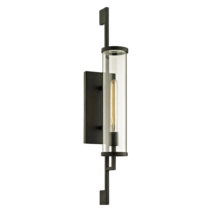 Troy Lighting B6463-FOR One Light Wall Mount, Forged Iron