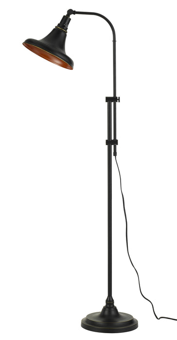 Cal Lighting BO-2788FL-DB One Light Floor Lamp, Dark Bronze