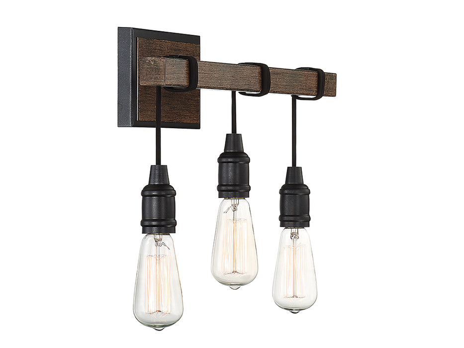 Savoy House 8-993-3-41 Three Light Bath Bar, Durango