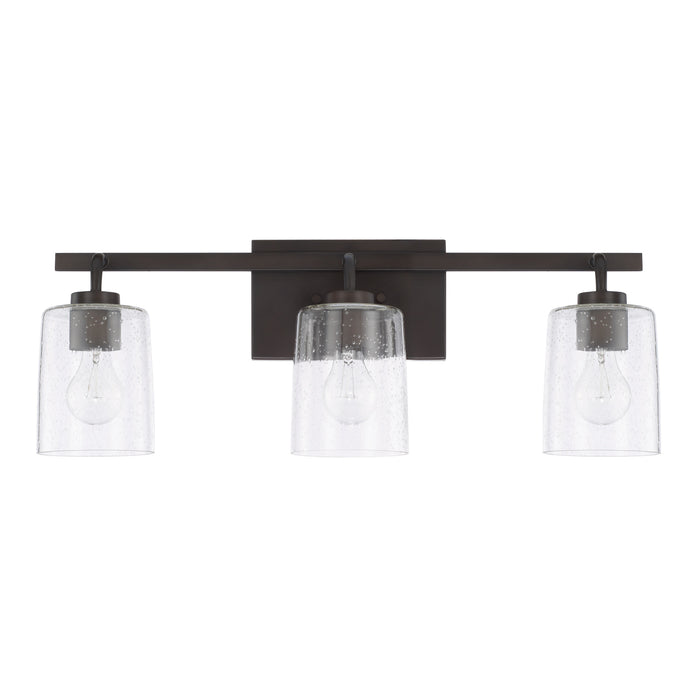 Capital Lighting 128531BZ-449 Three Light Vanity, Bronze