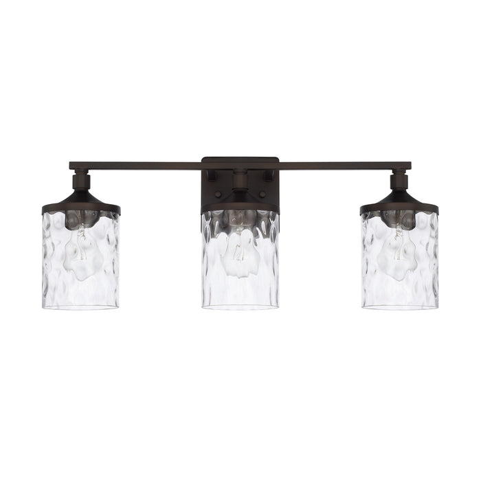 Capital Lighting 128831BZ-451 Three Light Vanity, Bronze