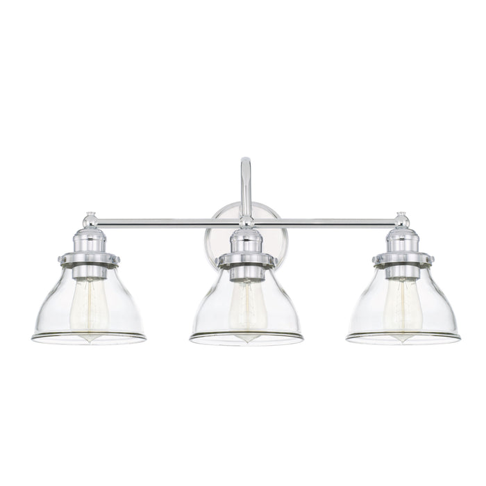 Capital Lighting 8303CH-461 Three Light Vanity, Chrome