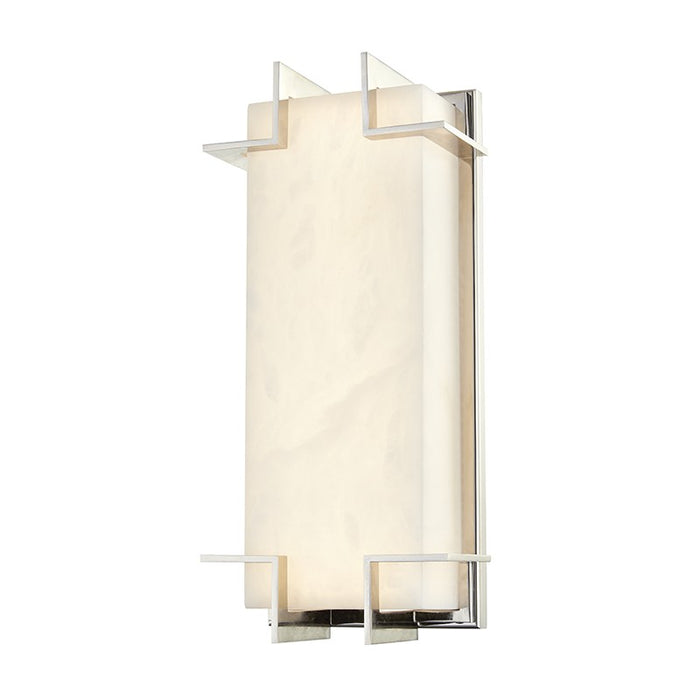 Hudson Valley 3915-PN LED Wall Sconce, Polished Nickel