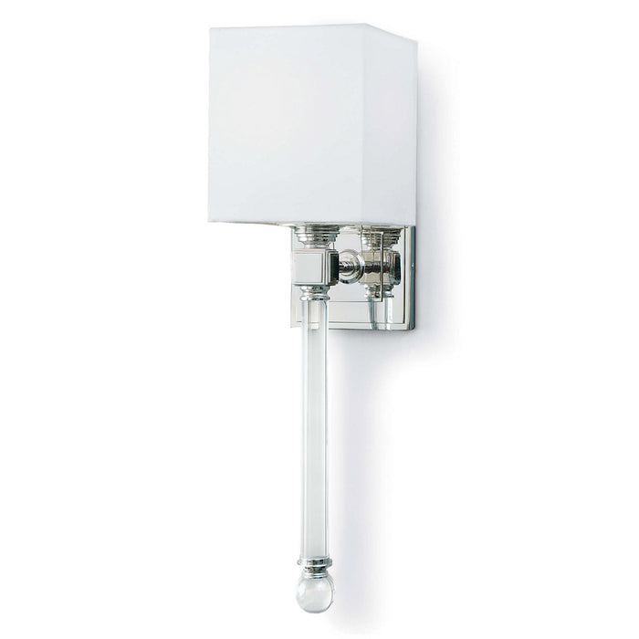 Regina Andrew 15-1010PN One Light Wall Sconce, Polished Nickel