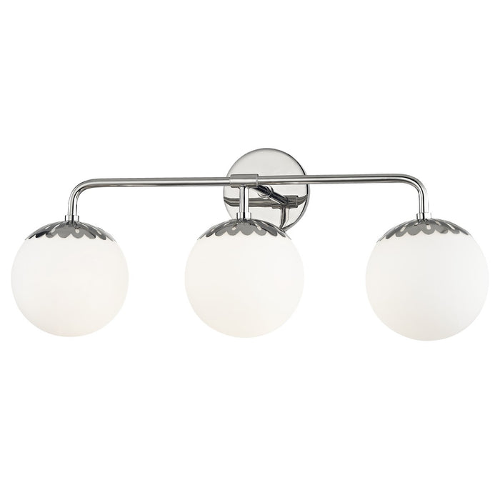 Mitzi H193303-PN Three Light Bath and Vanity, Polished Nickel