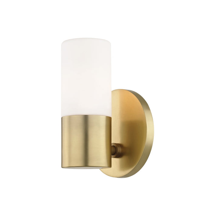 Mitzi H196101-AGB LED Wall Sconce, Aged Brass