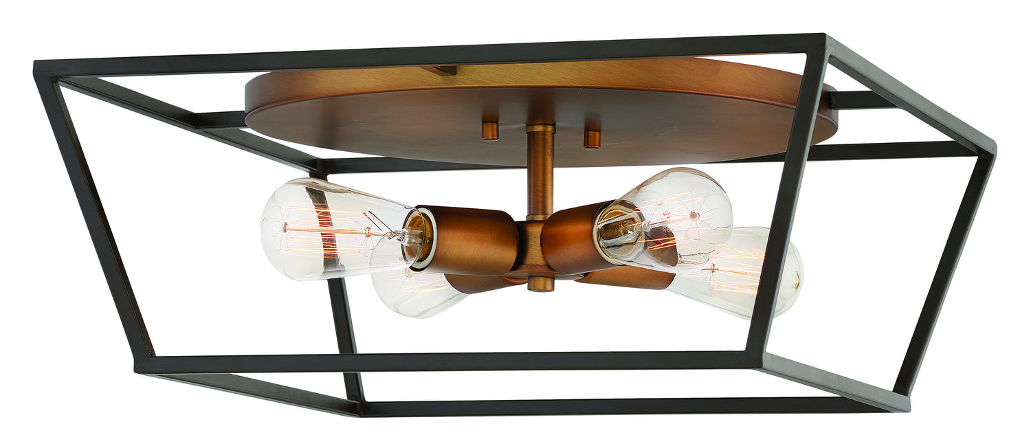 Hinkley 3331BZ LED Flush Mount, Bronze