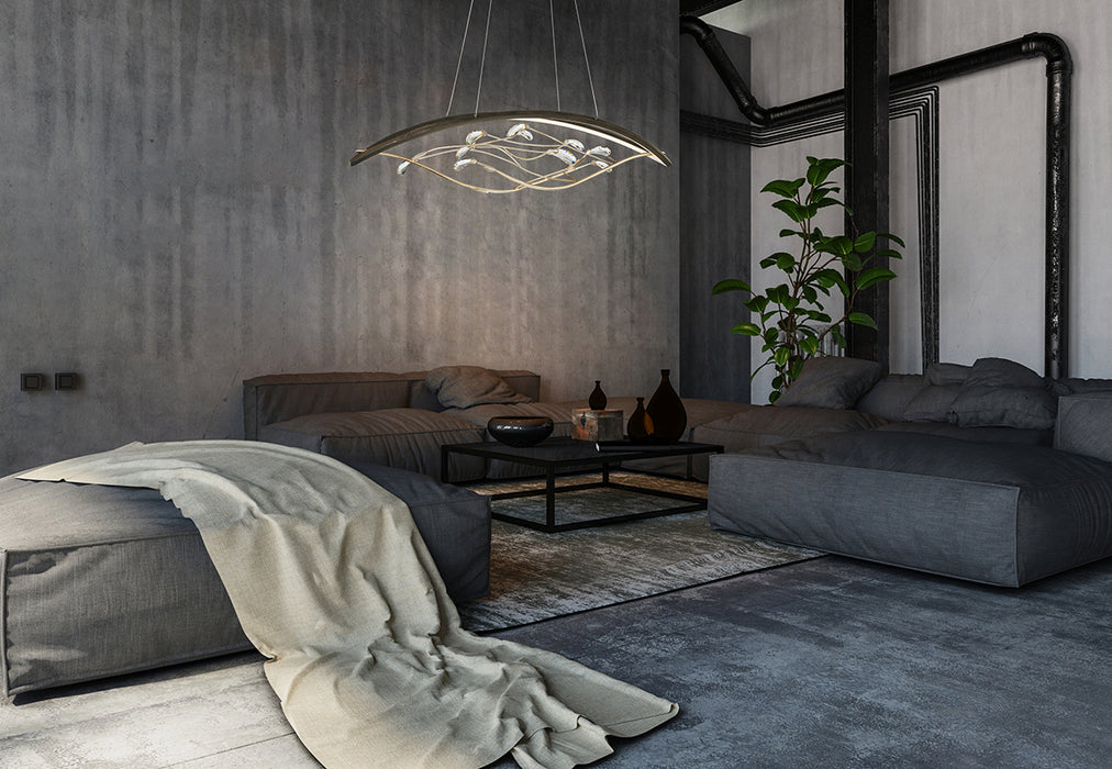 Eurofase 34065-013 LED Chandelier, Bronze