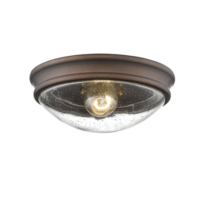 Millennium 5226-RBZ One Light Flushmount, Rubbed Bronze