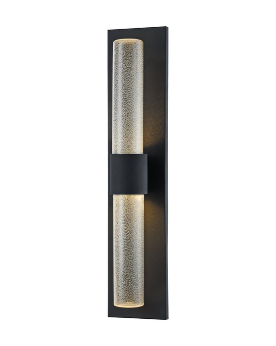 Matteo Lighting S02702MB LED Wall Sconce, Matte Black