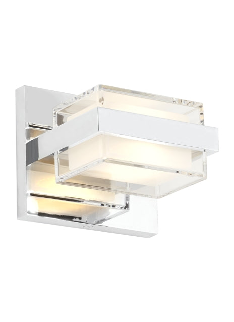 Visual Comfort Modern 700BCKMD1C-LED930 LED Bath, Chrome