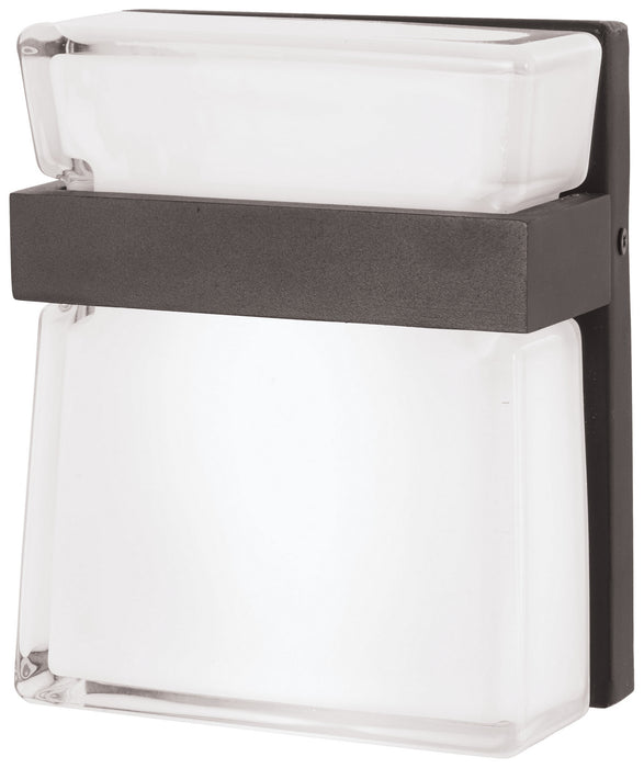George Kovacs P1741-286-L LED Wall Sconce, Pebble Bronze