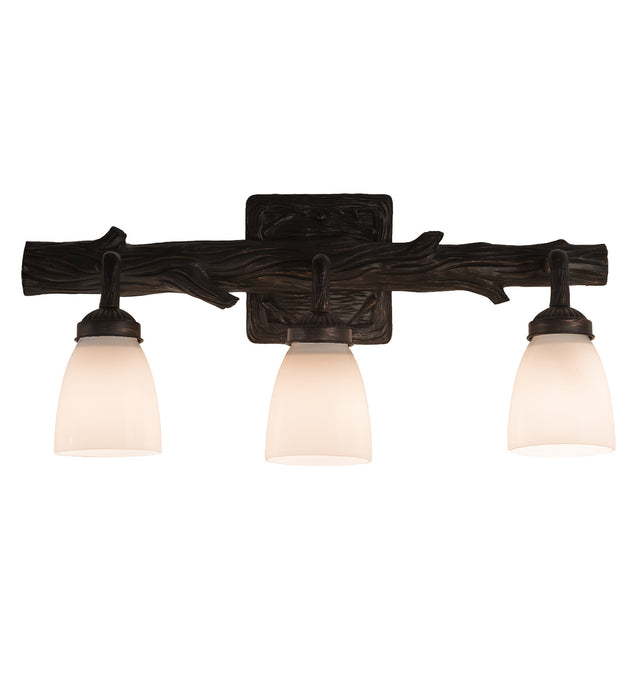 Meyda Tiffany 201776 Three Light Vanity, Timeless Bronze