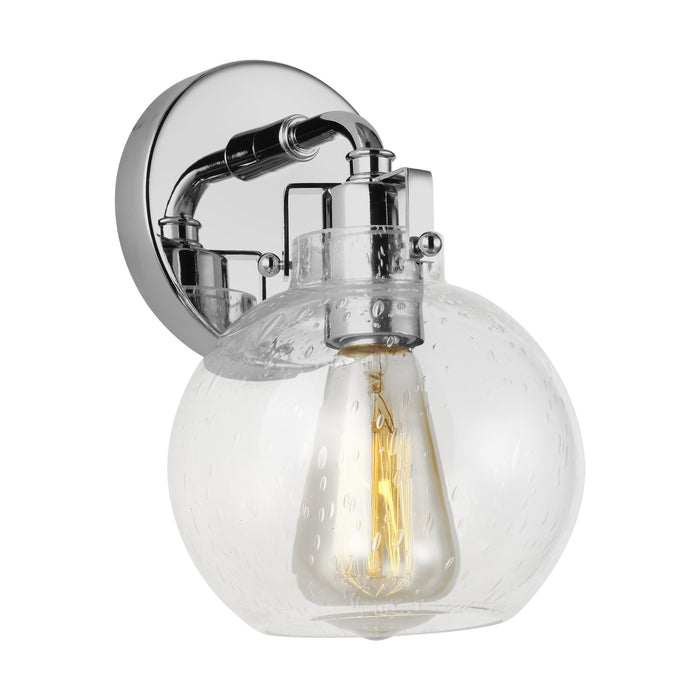 Visual Comfort Studio VS24401CH One Light Wall Sconce, Chrome
