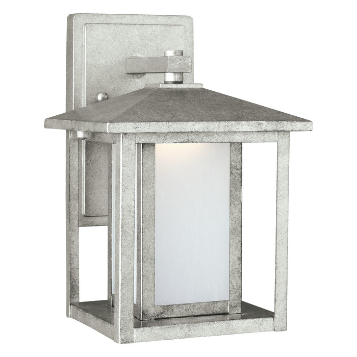 Generation Lighting 8902997S-57 LED Outdoor Wall Lantern, Weathered Pewter