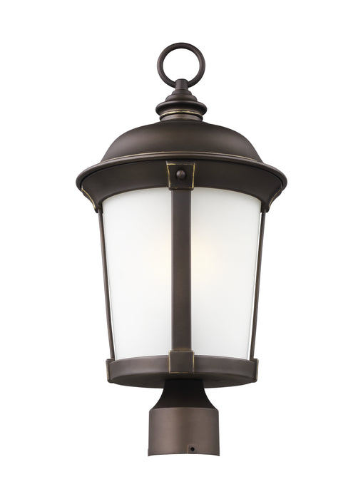 Generation Lighting 8250701EN3-71 One Light Outdoor Post Lantern, Antique Bronze
