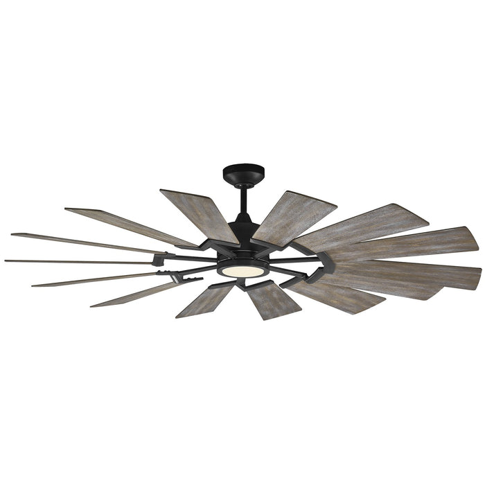 Visual Comfort Fan 14PRR62AGPD 62" Ceiling Fan, Aged Pewter