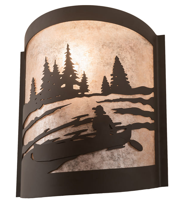 Meyda Tiffany 200795 One Light Wall Sconce, Oil Rubbed Bronze
