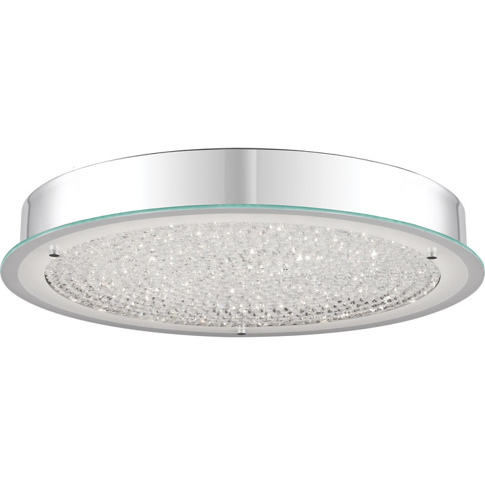 Quoizel PCBZ1620C LED Flush Mount, Polished Chrome