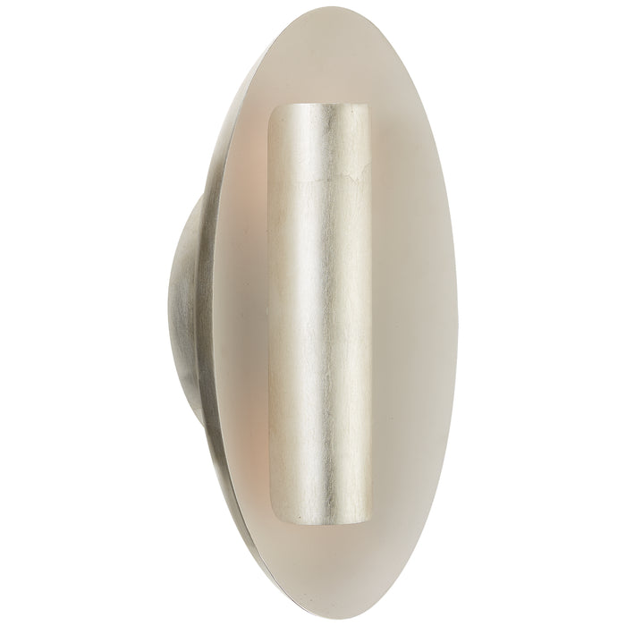 Visual Comfort Signature BBL 2120BSL Two Light Wall Sconce, Burnished Silver Leaf