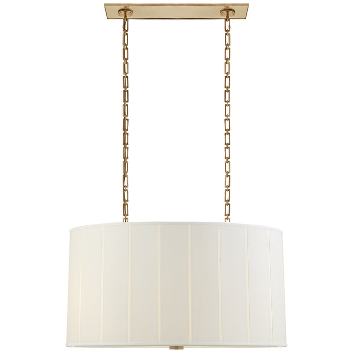 Visual Comfort Signature BBL 5031SB-S Four Light Pendant, Soft Brass