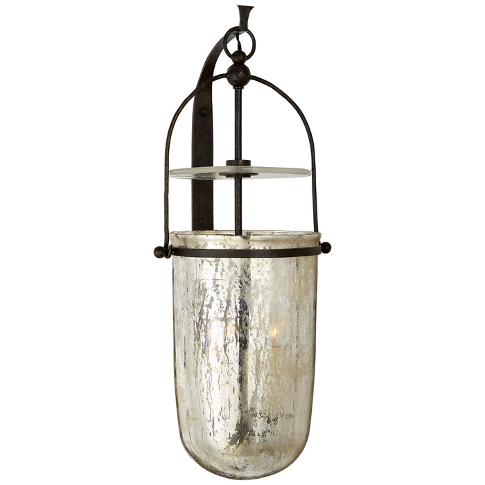 Visual Comfort Signature CHD 2270AI-MG Three Light Wall Sconce, Aged Iron