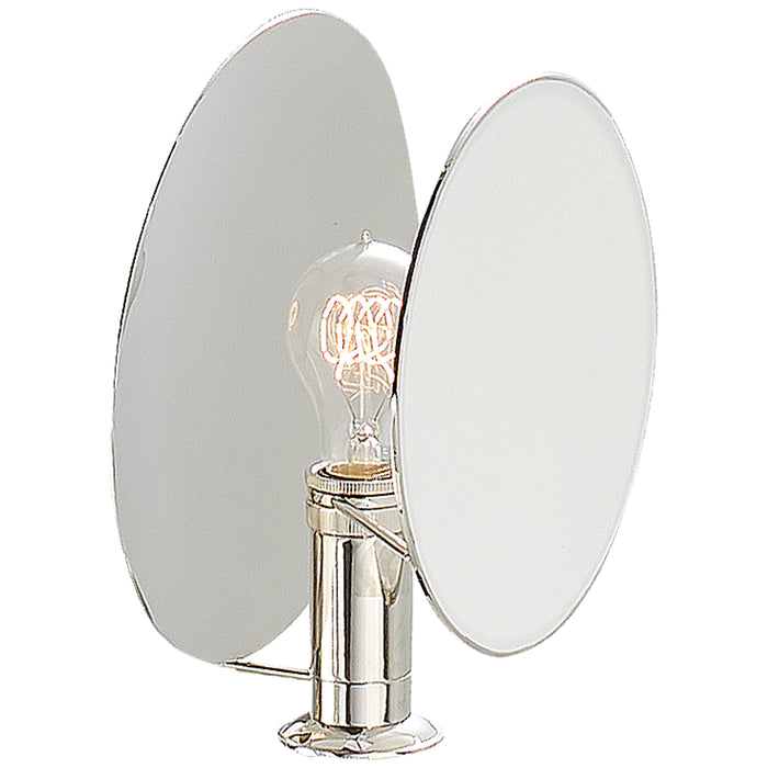 Visual Comfort Signature TOB 2290PN-L One Light Wall Sconce, Polished Nickel