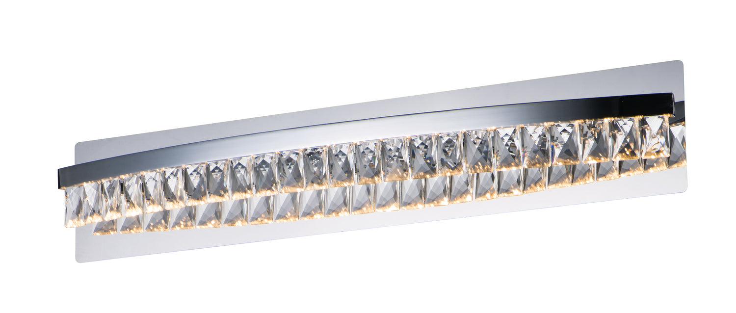 Maxim 38368BCPC LED Bath Vanity, Polished Chrome