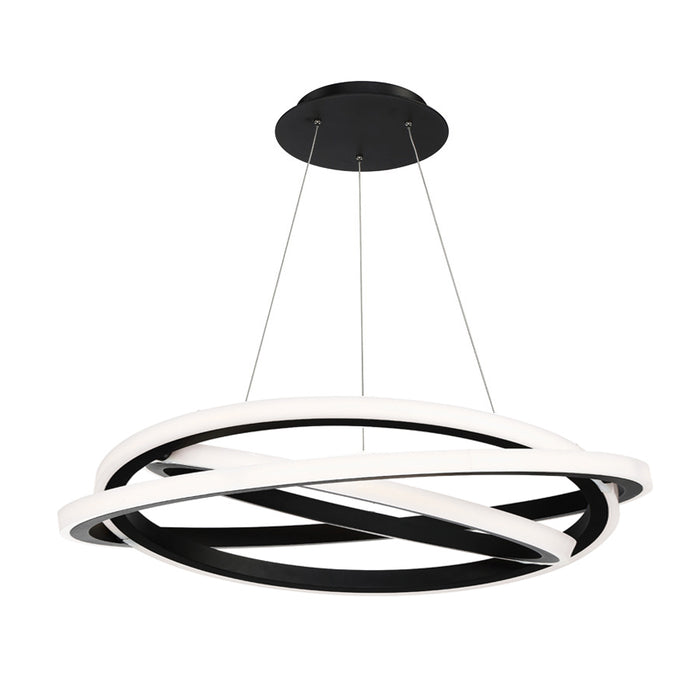 Modern Forms PD-24838-BK LED Chandelier, Black