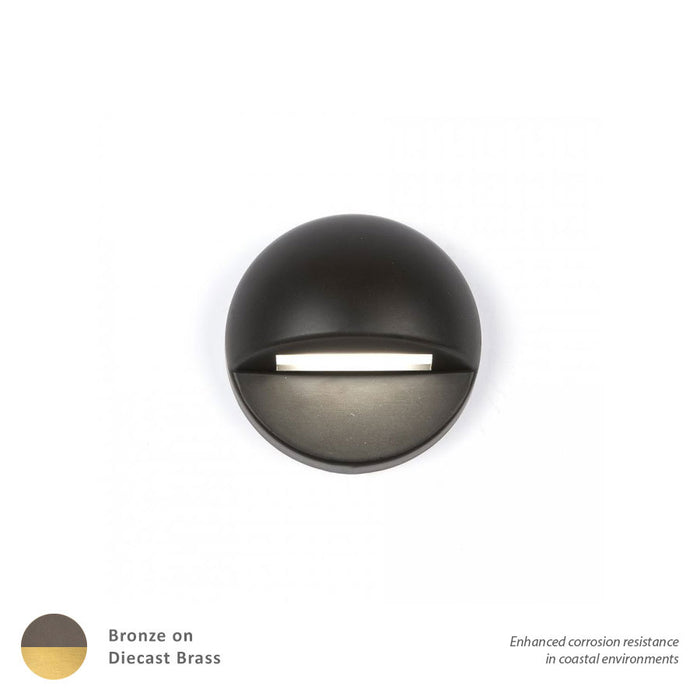 W.A.C. Lighting 3011-30BBR LED Deck and Patio Light, Bronze On Brass