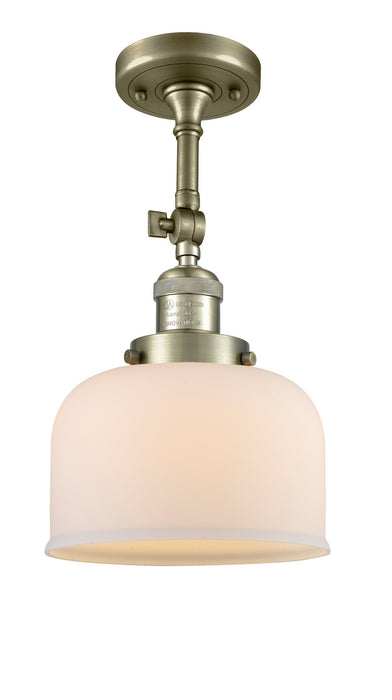 Innovations 201F-AB-G71-LED LED Semi-Flush Mount, Antique Brass