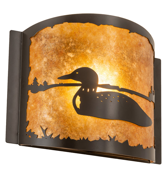 Meyda Tiffany 204456 One Light Wall Sconce, Timeless Bronze